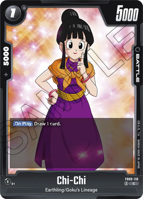 Chi-Chi, Saiyan's Pride Release Event Cards · FB08-110