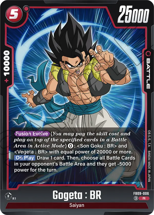Gogeta : BR, Tournament and Championship Promos · FB09-006