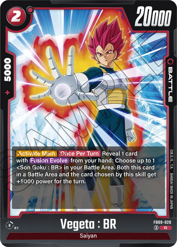 Vegeta : BR, Dual Evolution · FB09-020