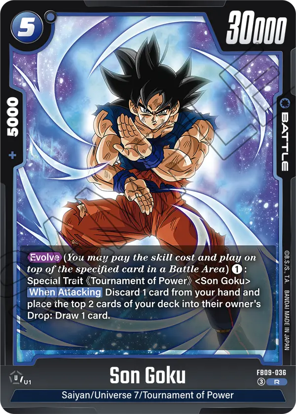 Son Goku, Dual Evolution · FB09-036