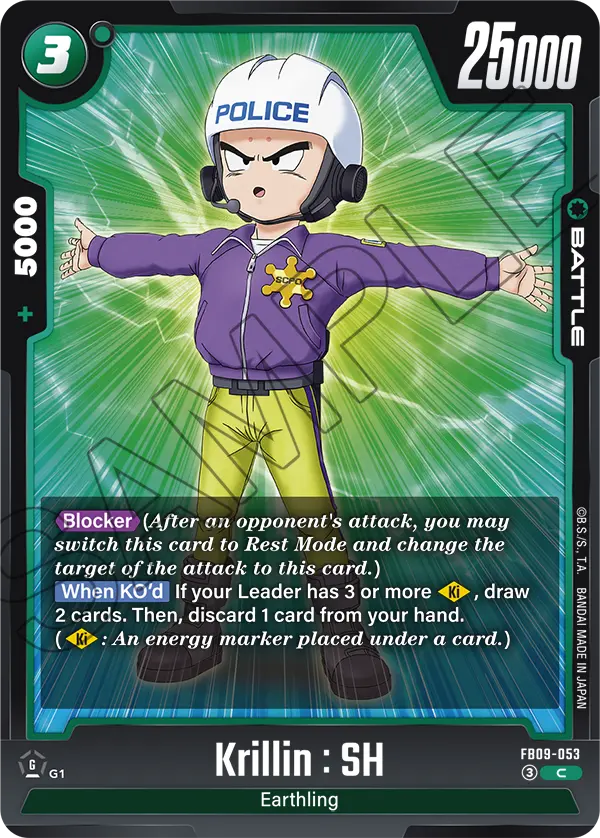 Krillin : SH, Dual Evolution · FB09-053