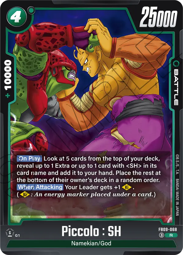 Piccolo : SH, Dual Evolution · FB09-068