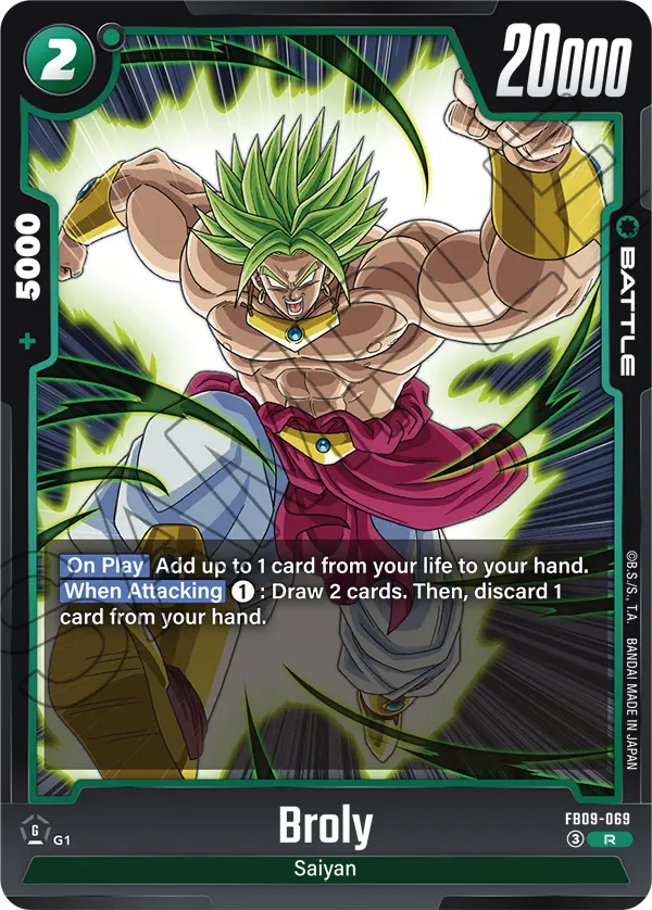 Broly, Dual Evolution · FB09-069