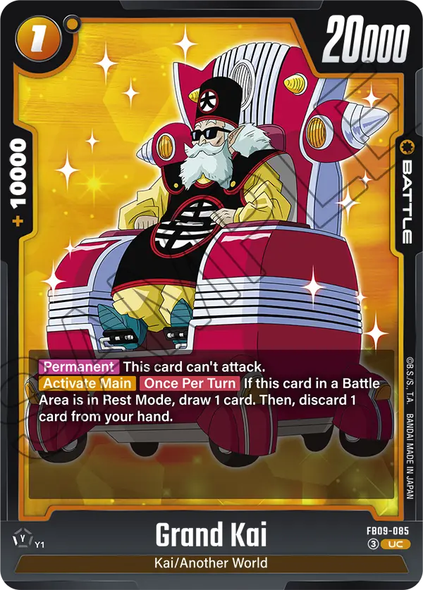 Grand Kai, Dual Evolution Release Event Cards · FB09-085
