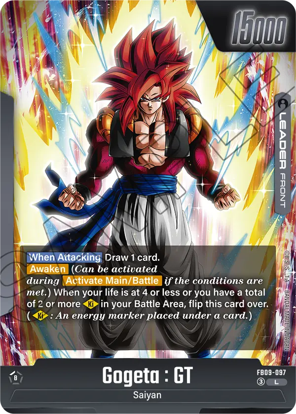 Gogeta : GT, Dual Evolution · FB09-097