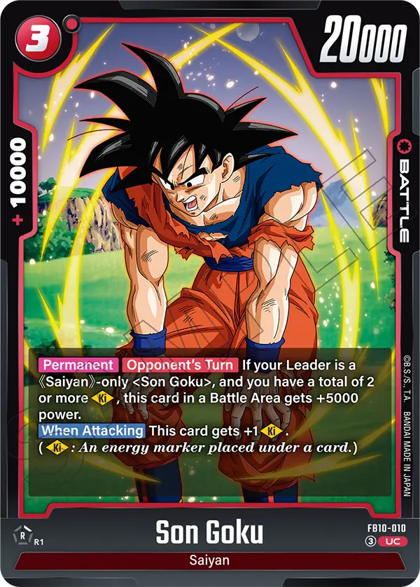 Son Goku, Cross Force · FB10-010