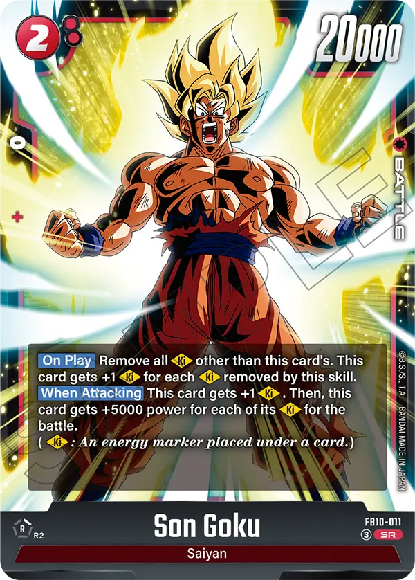 Son Goku, Cross Force · FB10-011