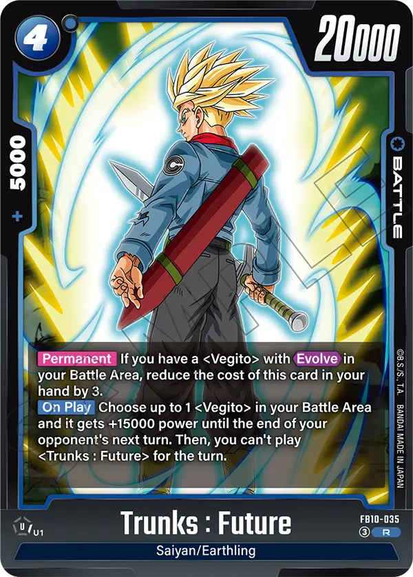 Trunks : Future, Cross Force · FB10-035