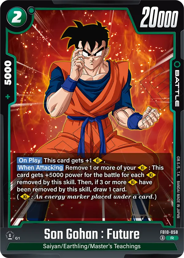 Son Gohan : Future, Cross Force · FB10-058