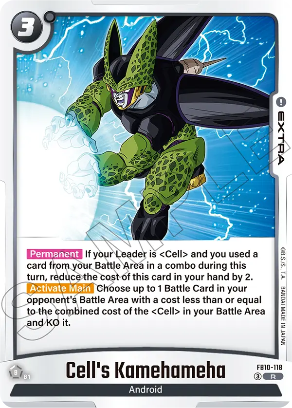 Cell's Kamehameha, Cross Force · FB10-118