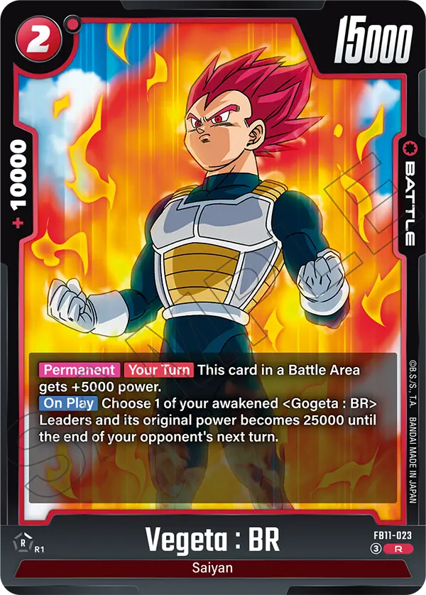 Vegeta : BR, Brightness of Hope · FB11-023