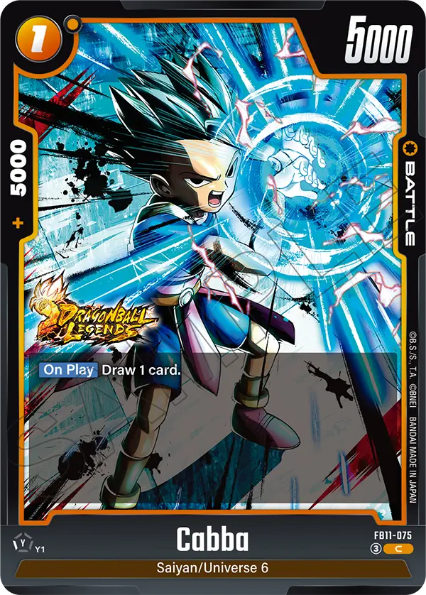 Cabba, Brightness of Hope Release Event Cards · FB11-075