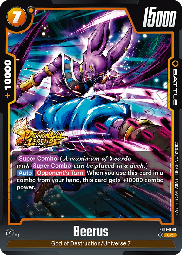 Beerus, Brightness of Hope · FB11-093