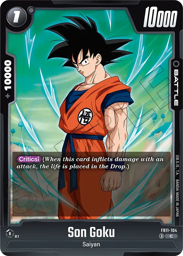 Son Goku, Brightness of Hope Release Event Cards · FB11-104