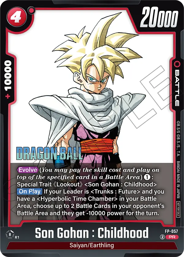 Son Gohan : Childhood, Tournament and Championship Promos · FP-057