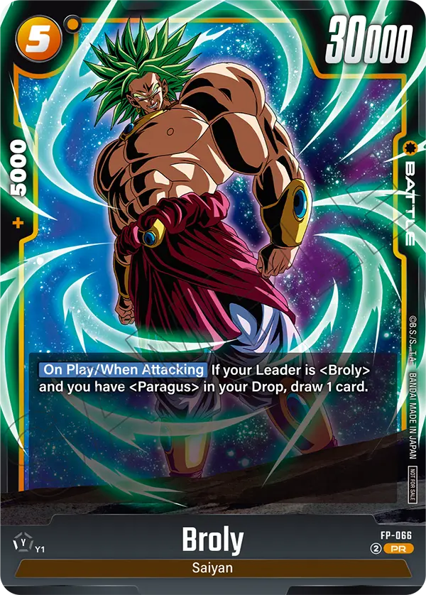 Broly, Tournament and Championship Promos · FP-066