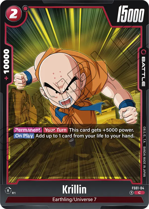 Krillin, Starter Deck 1: Son Goku · FS01-04