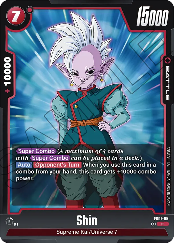 Shin, Starter Deck 1: Son Goku · FS01-05