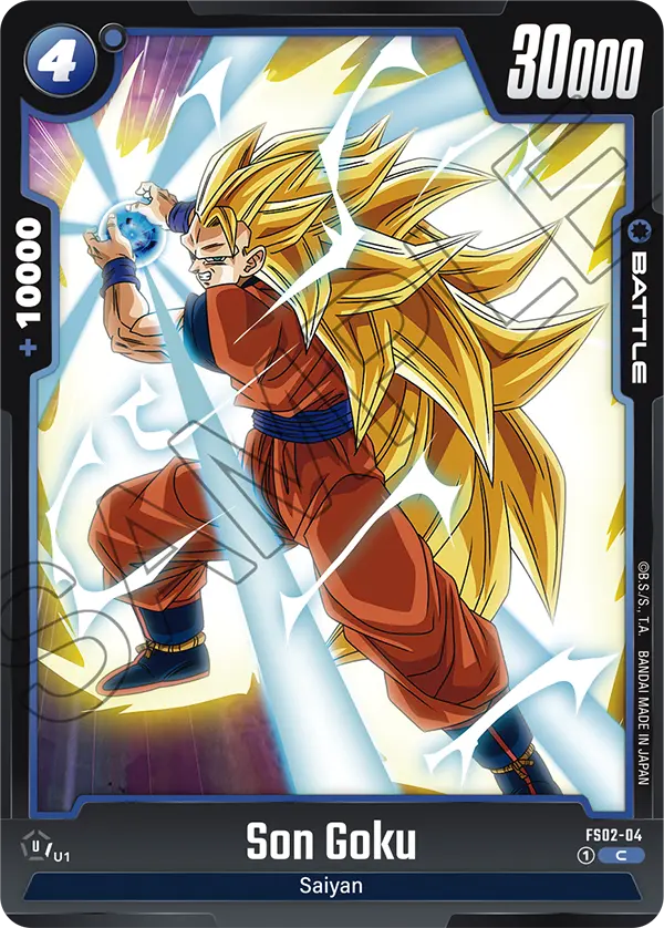 Son Goku, Starter Deck 2: Vegeta · FS02-04