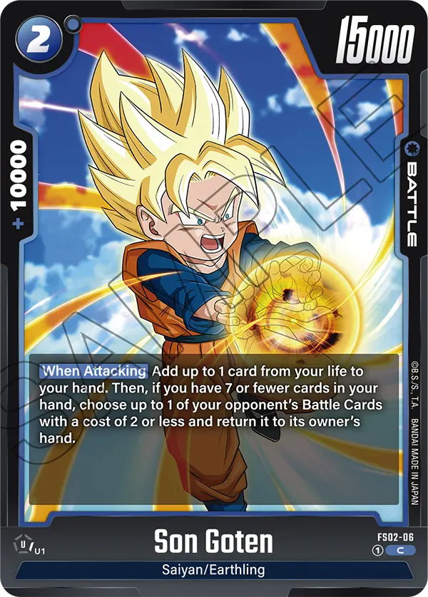 Son Goten, Starter Deck 2: Vegeta · FS02-06