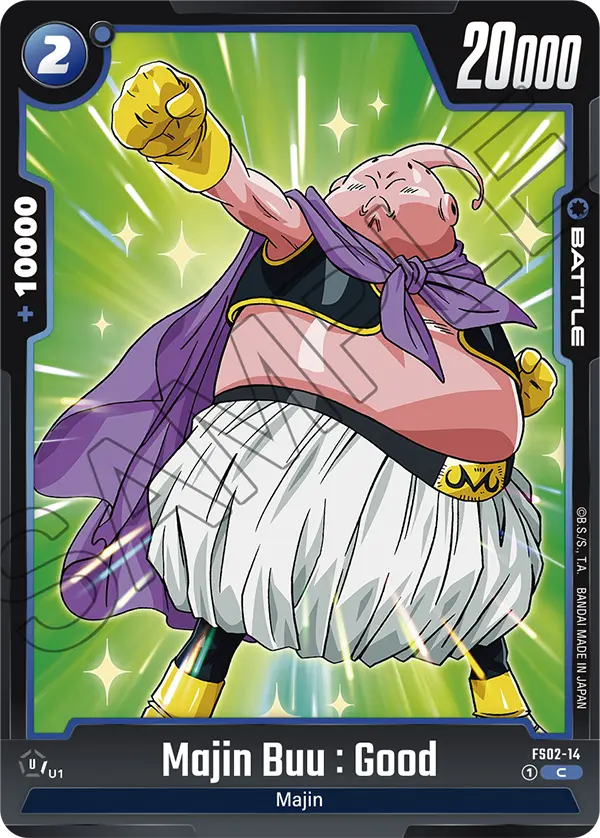 Majin Buu : Good, Starter Deck 2: Vegeta · FS02-14