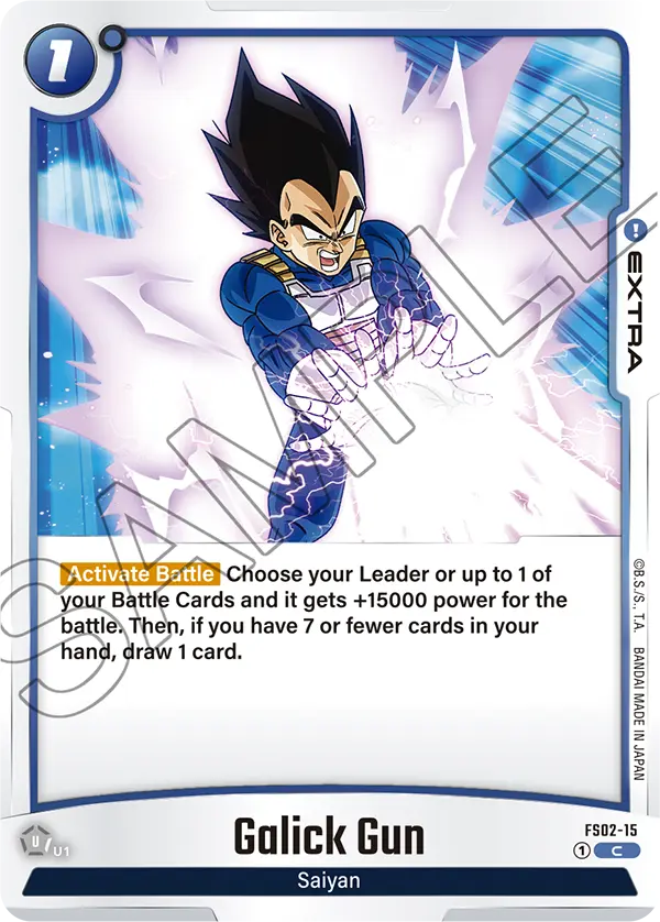 Galick Gun, Starter Deck 2: Vegeta · FS02-15