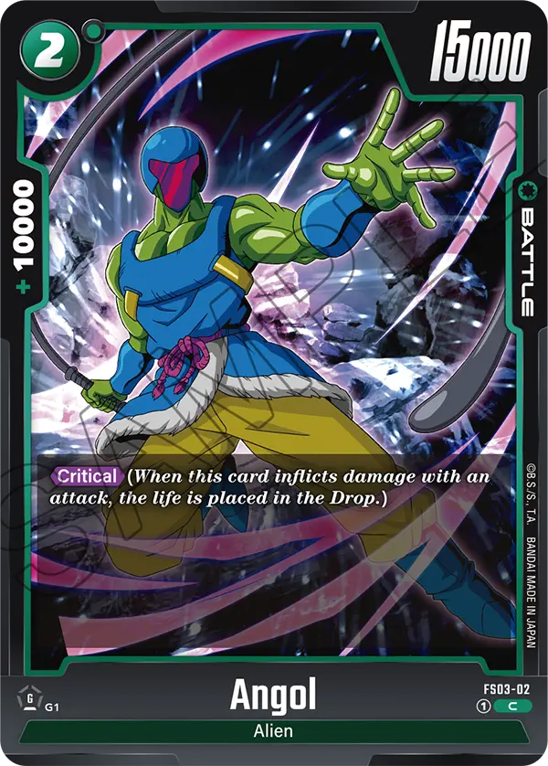Angol, Starter Deck 3: Broly · FS03-02