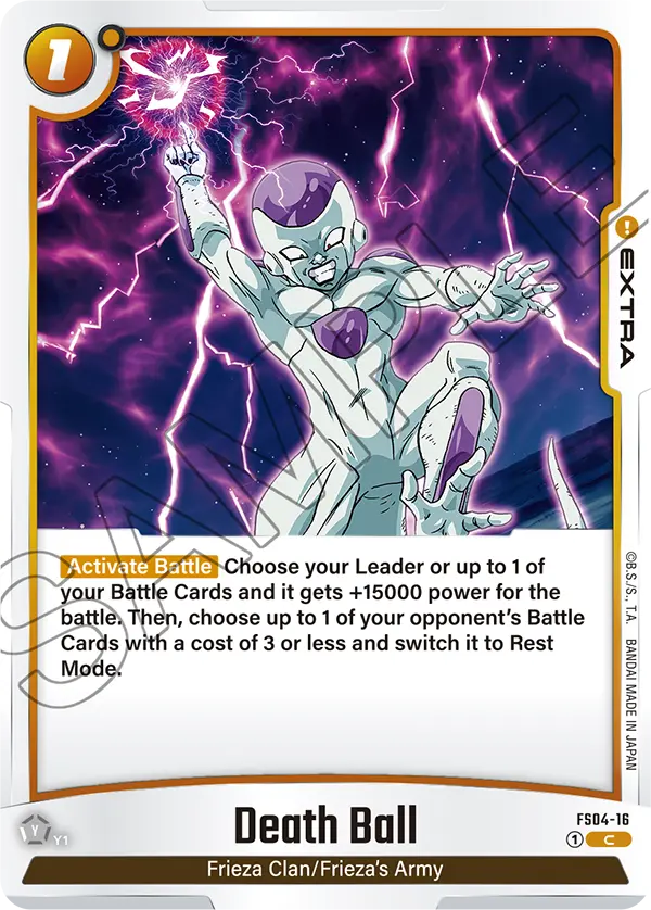 Death Ball, Starter Deck 4: Frieza · FS04-16