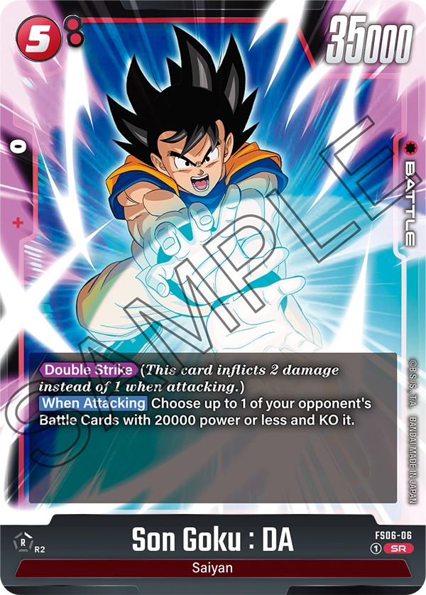 Son Goku : DA, Starter Deck 6: Son Goku (Mini) · FS06-06