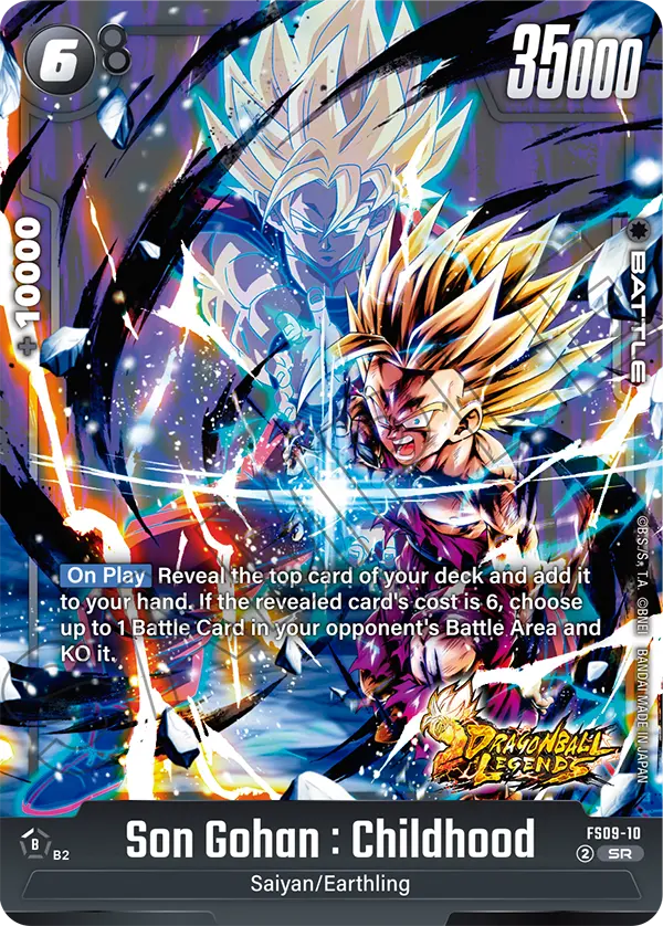 Son Gohan : Childhood, Starter Deck 9: Shallot · FS09-10