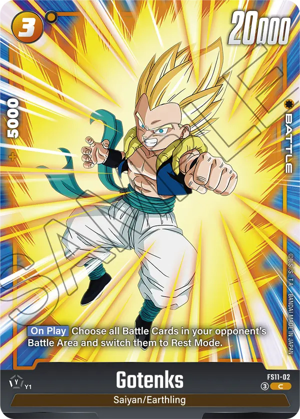 Gotenks, Starter Deck EX: The Phase of Evolution · FS11-02