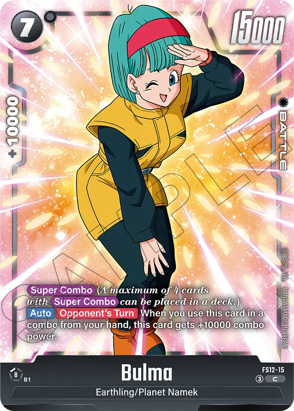 Bulma, Starter Deck EX: The Beat of Ki · FS12-15