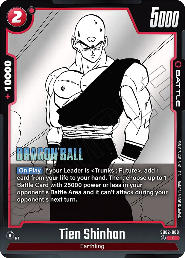 Tien Shinhan, Manga Booster 02 · SB02-009