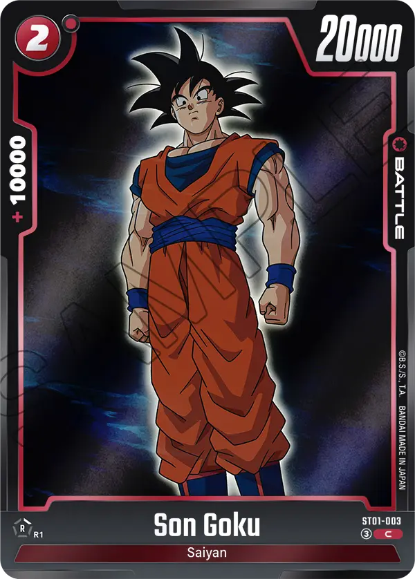Son Goku, Story Booster 01 · ST01-003