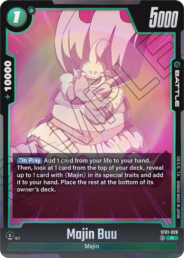 Majin Buu, Story Booster 01 · ST01-028