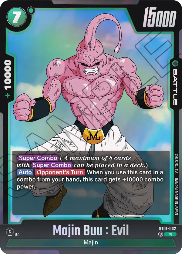 Majin Buu : Evil, Story Booster 01 · ST01-032