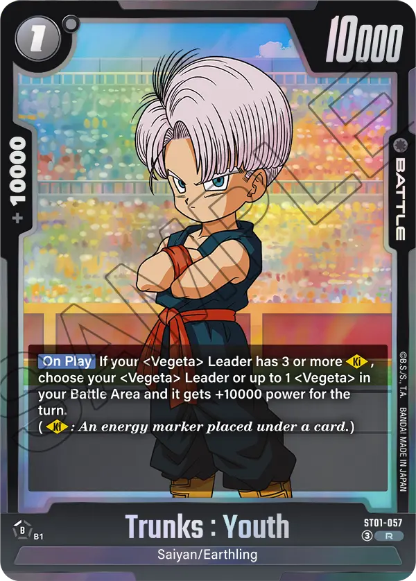 Trunks : Youth, Story Booster 01 · ST01-057