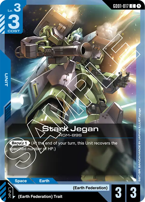 Stark Jegan, Newtype Rising · GD01-017
