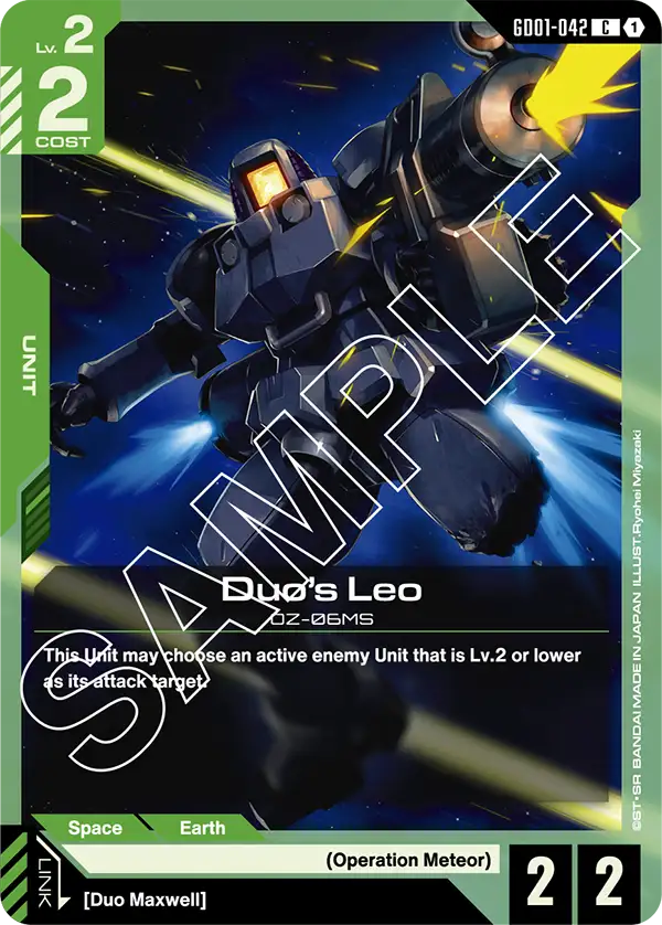 Duo's Leo, Newtype Rising · GD01-042