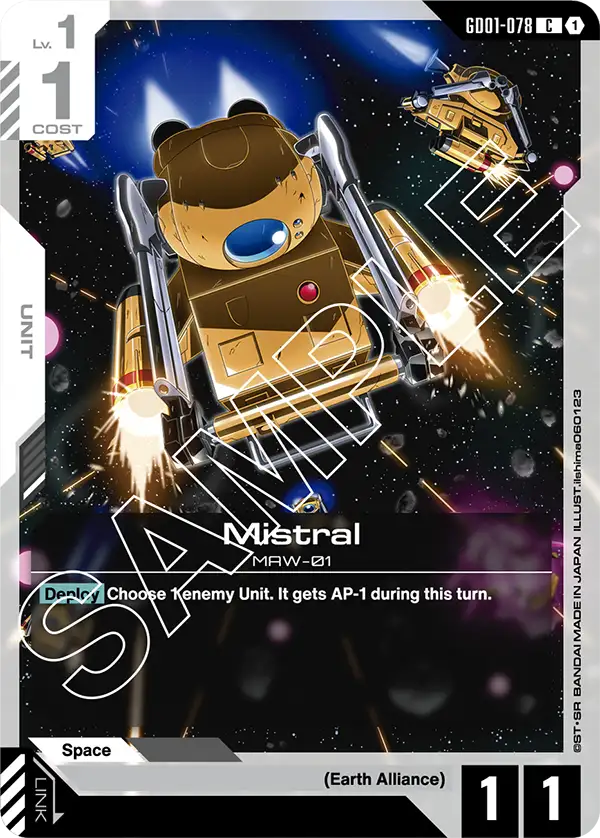 Mistral, Newtype Rising · GD01-078