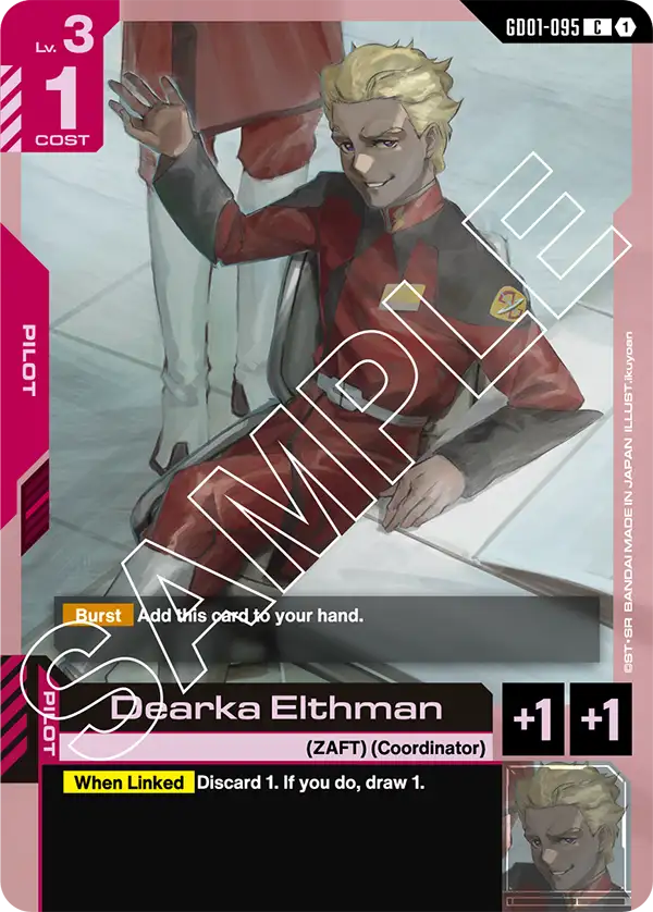 Dearka Elthman, Newtype Rising · GD01-095