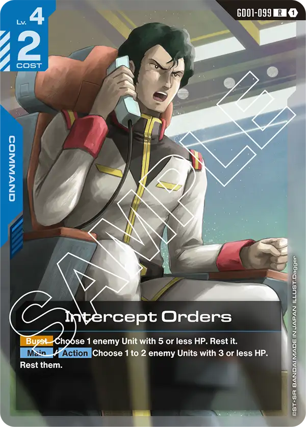 Intercept Orders, Edition Beta · GD01-099
