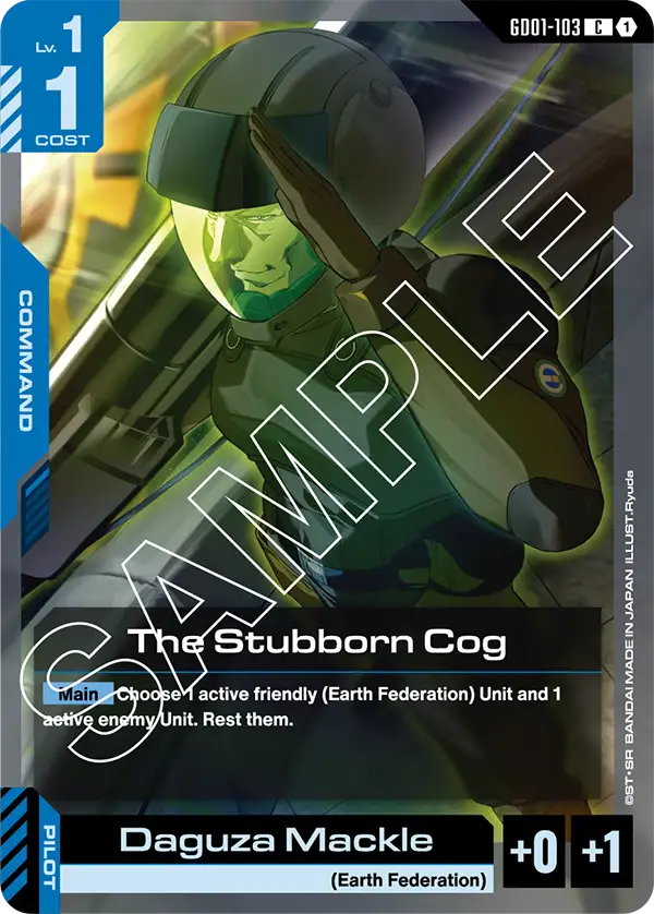 The Stubborn Cog, Newtype Rising · GD01-103