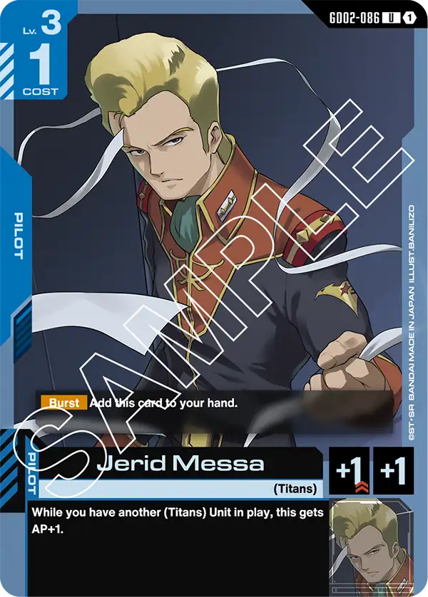 Jerid Messa, Dual Impact · GD02-086