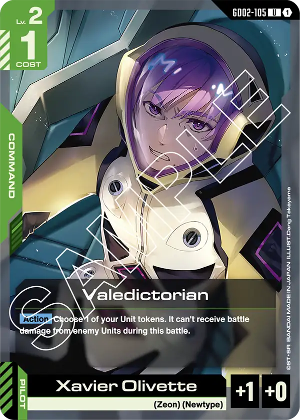 Valedictorian, Dual Impact · GD02-105