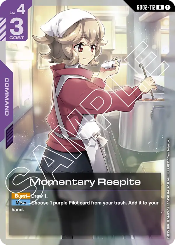 Momentary Respite, Dual Impact · GD02-112