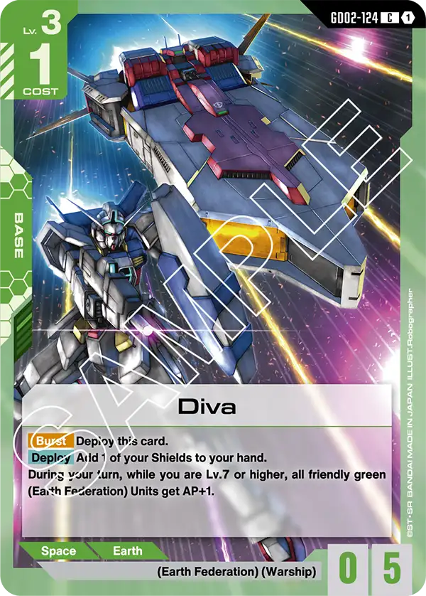 Diva, Dual Impact · GD02-124