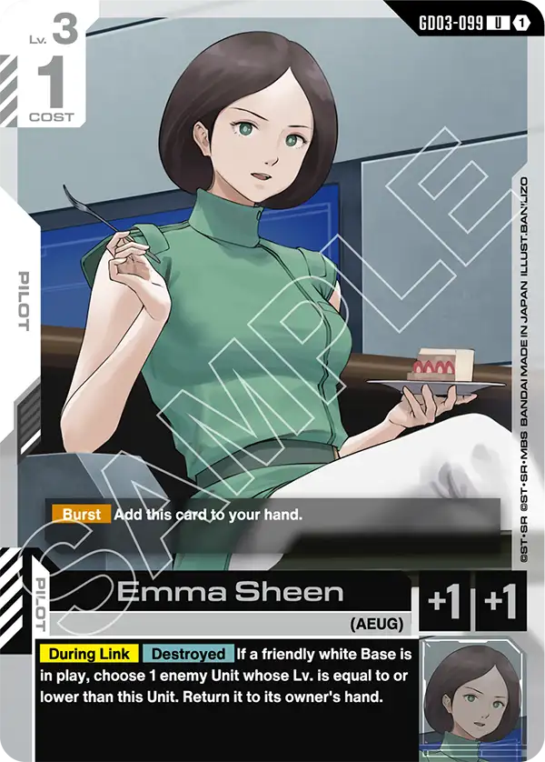 Emma Sheen, Steel Requiem · GD03-099