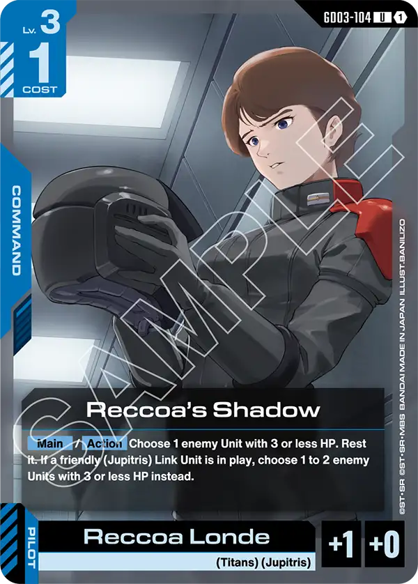 Reccoa's Shadow, Steel Requiem · GD03-104