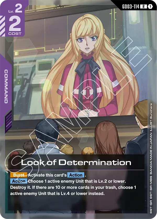 Look of Determination, Steel Requiem · GD03-114